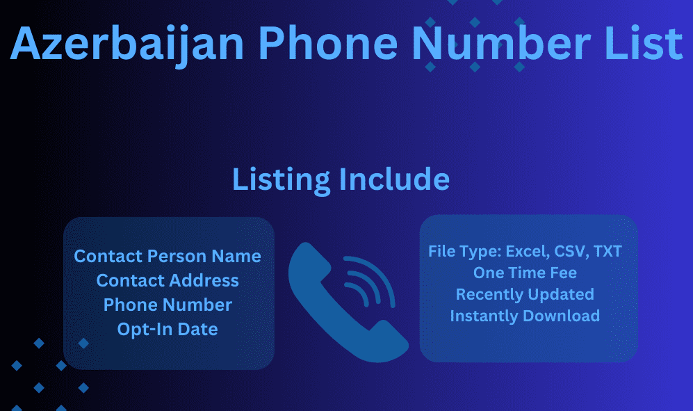Azerbaijan phone number